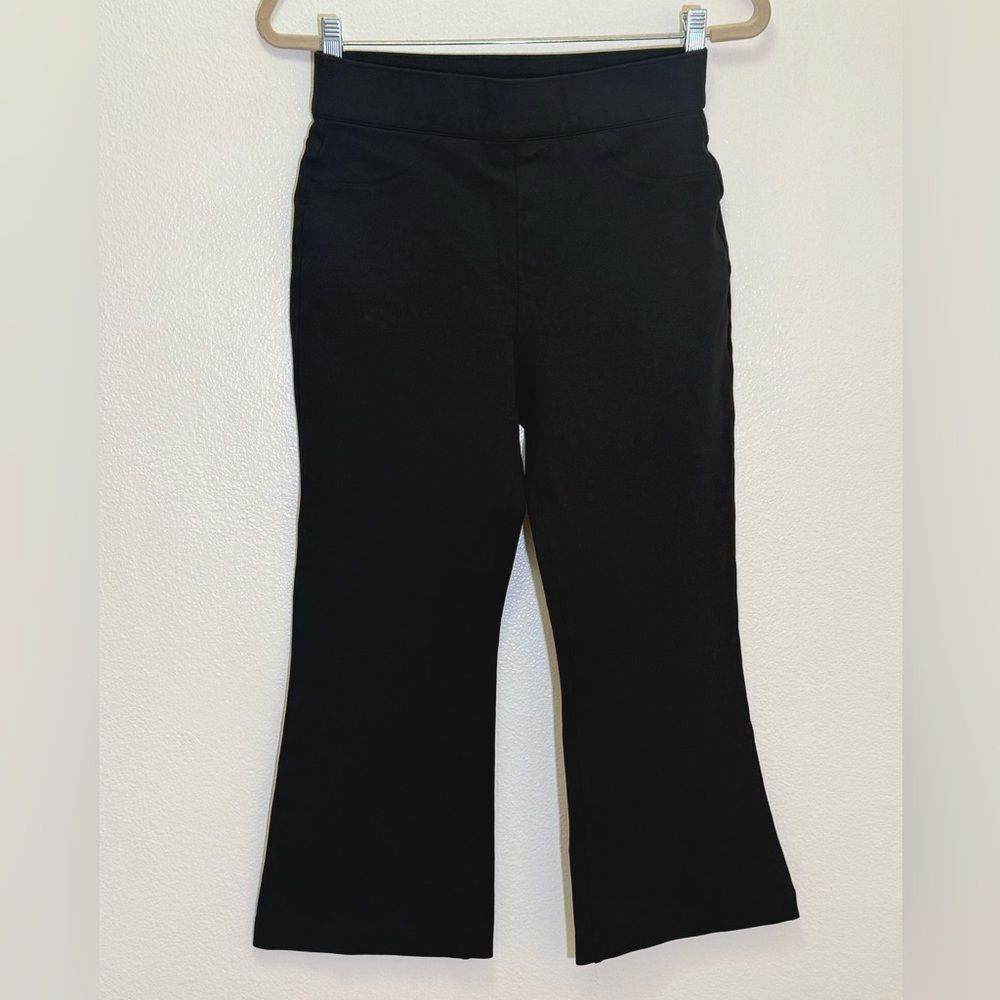 SPANX - The Perfect Black Pant Cropped Flare Ponte Pants 20260R - size M